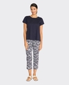 Esplanade Pant 7/8 Cotton/Nylon Printed