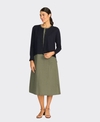 Foil Cardigan Best Feature Linen Slub