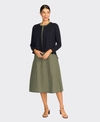 Foil Cardigan Best Feature Linen Slub