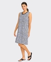 Foil Dress S/L Angle Divine Slub
