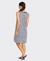 Foil Dress S/L Angle Divine Slub