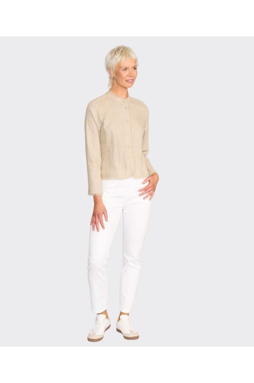 Foil Jacket Fringe Festival Linen