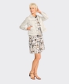 Foil Jacket Stretch Contrast Denim