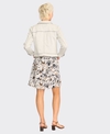 Foil Jacket Stretch Contrast Denim