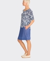 Foil Skirt Pleat Dreams Linen