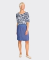 Foil Skirt Pleat Dreams Linen