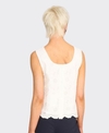 Foil Top Flower-Ful Shell Broderie Anglaise
