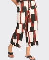 Foil Trousers Wide Leg Cropped Linen
