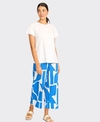 Foil Trousers Natural Ability Linen/Cotton Print