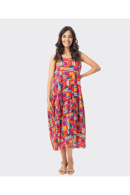 Orientique Dress Bubble Sleeveless Peru