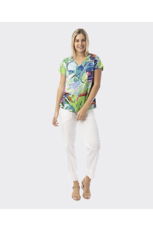 Orientique T-Shirt Contemporary V-Neck