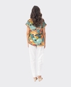 Orientique Top Rolled Neckline Guaratiba