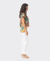 Orientique Top Rolled Neckline Guaratiba