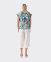 Orientique Top Roll Collar Lima Blue