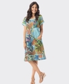 Orientique Dress S/S Patch Tayrona