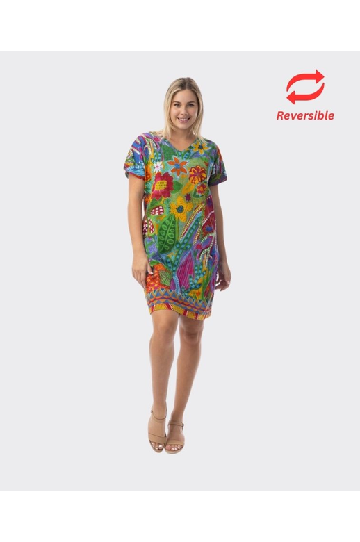 Orientique Dress Reversible S/S Ipanema