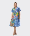 Orientique Dress Patch Collar Okayama