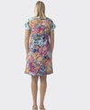 Orientique Dress S/S Patch Ikebana