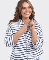 Elm Hoodie Beachy Stripe