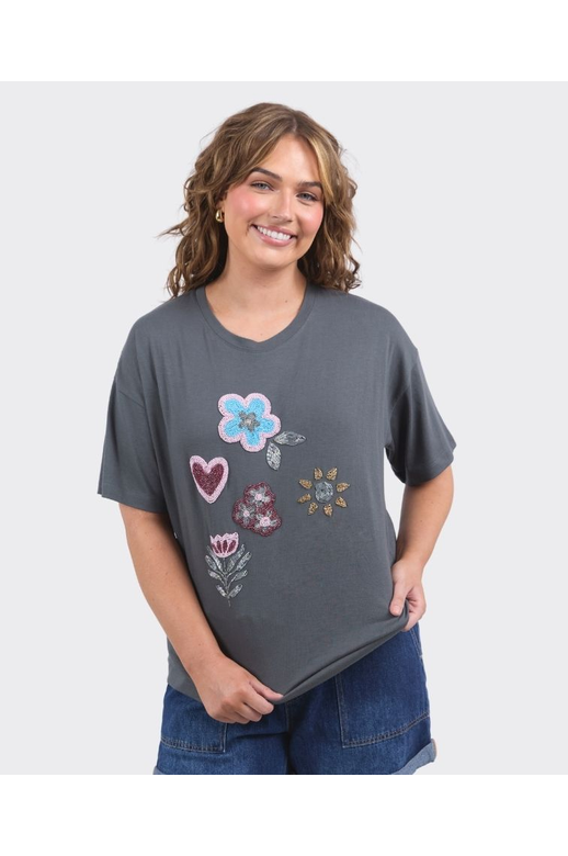 Elm Tee Estelle Emb