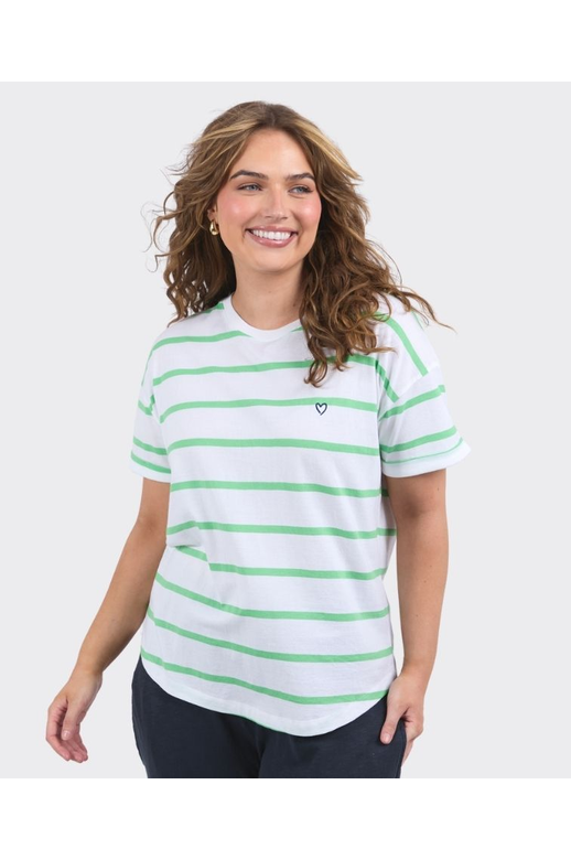 Elm Tee S/S Halli Stripe
