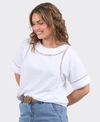Elm Top Abagail Lace Trim