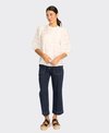 Oh Three Blouse Check & Lace