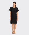 Oh Three Dress Relaxed Fit Tencel/Linen Plain