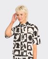 Oh Three Shirt S/S Boxy Print