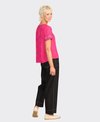 Oh Three Top Rib Trim Step Hem