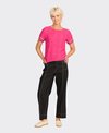 Oh Three Top Rib Trim Step Hem
