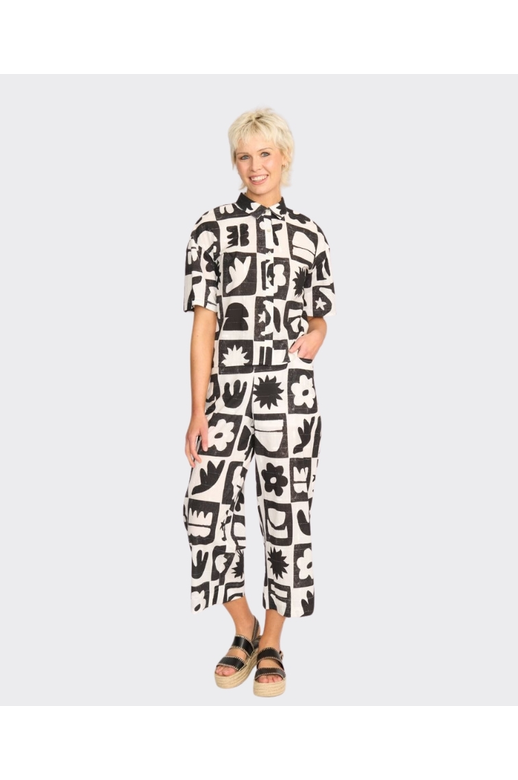 Oh Three Trouser Relaxed Fit Print