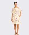 Preen Dress Contrast Facing Shift Linen