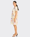 Preen Dress Contrast Facing Shift Linen