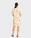 Preen Dress Contrast Facing Shift Linen