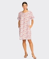 Preen Dress Contrast Facing Shift Linen