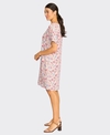 Preen Dress Contrast Facing Shift Linen
