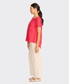 Preen Top Swing Up Down Hem Linen