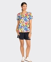 Preen Top Swing Up Down Hem Linen