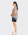 Preen Top Swing Up Down Hem Linen