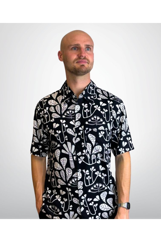 Orientique Shirt S/S Print