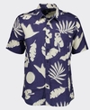 Swanndri Shirt S/S Leafage Linen