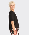 Esplanade Top Wide Neck Elbow Sleeve