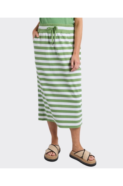 Elm Skirt Sunset Stripe