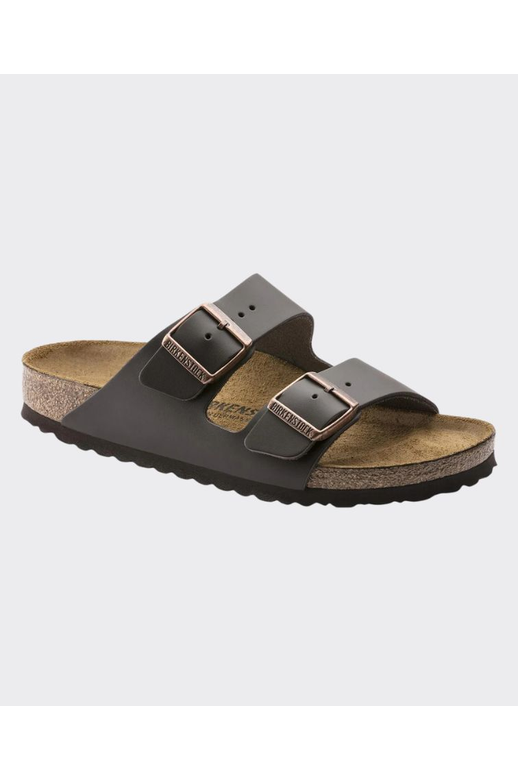 Birkenstock Arizona Smooth Leather Dark Brown Regular