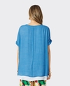 Clarity Top S/S Palma Side Button 2 in 1