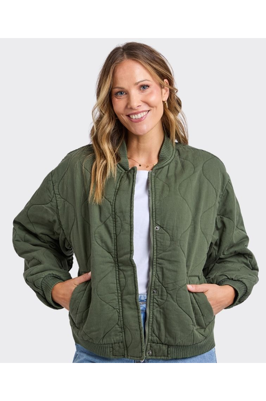 Elm Jacket Jean Bomber