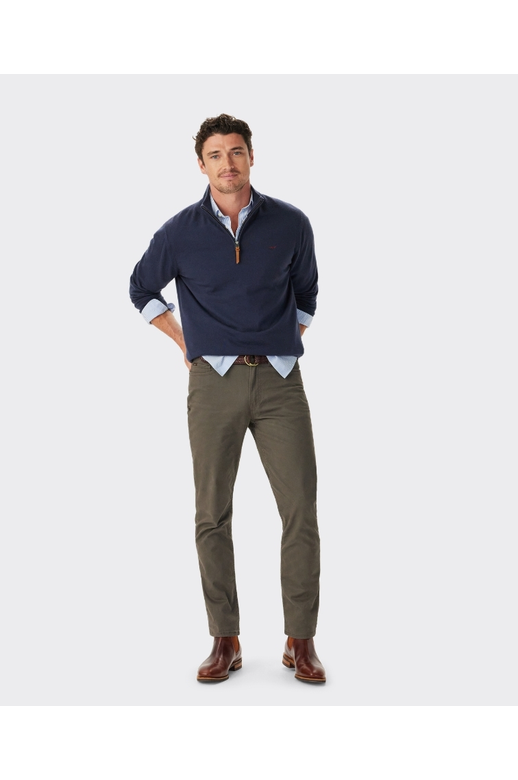 RMW Ernest Merino 1/4 Zip Knit