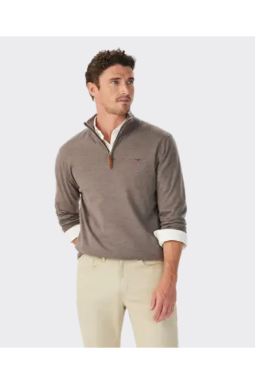 RMW Ernest Merino 1/4 Zip Knit