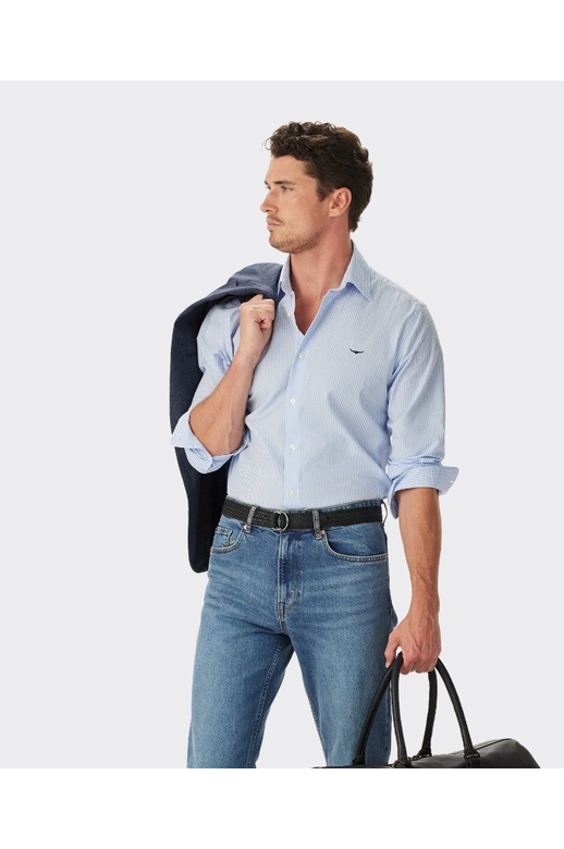 RMW Sommers Poplin Stripe Shirt